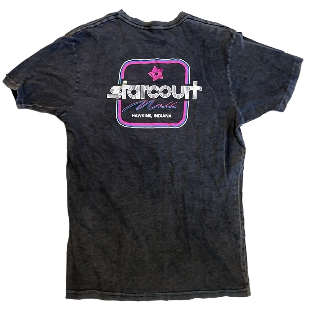 Netflix Black Starcourt Mall Tee